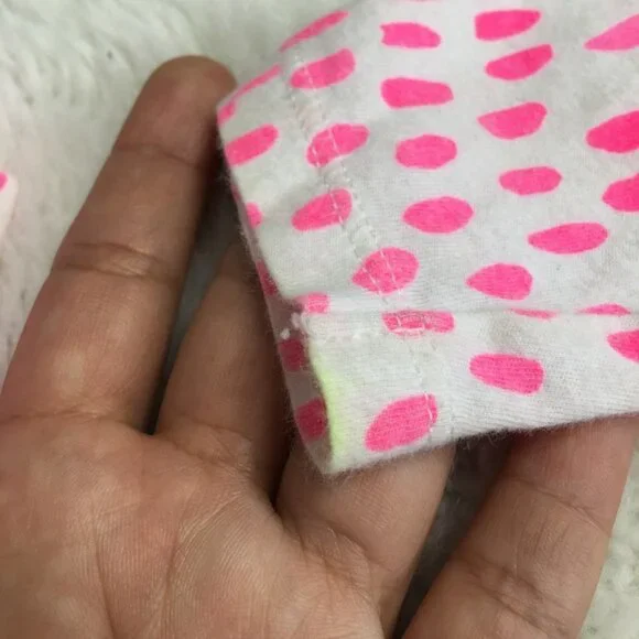 Stella McCartney Kids Baby Pink White Polka Dot Matching Set Size 12 Months